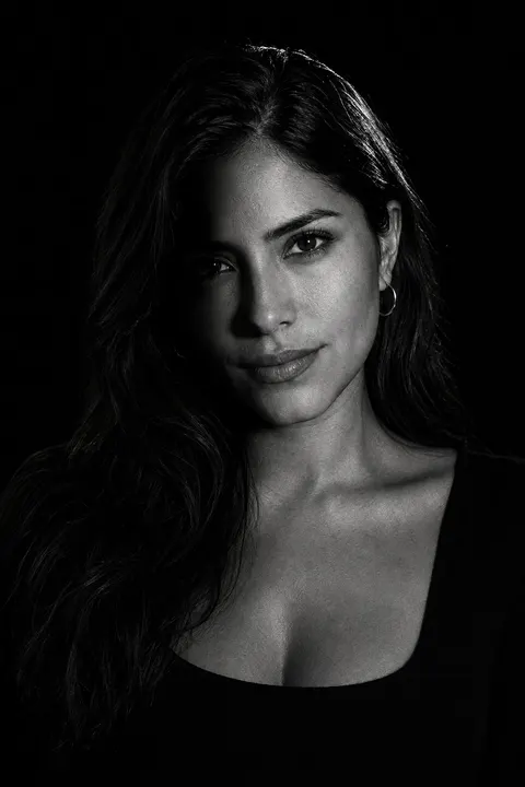 Low-Key Monochrome Chiaroscuro Portrait — 5